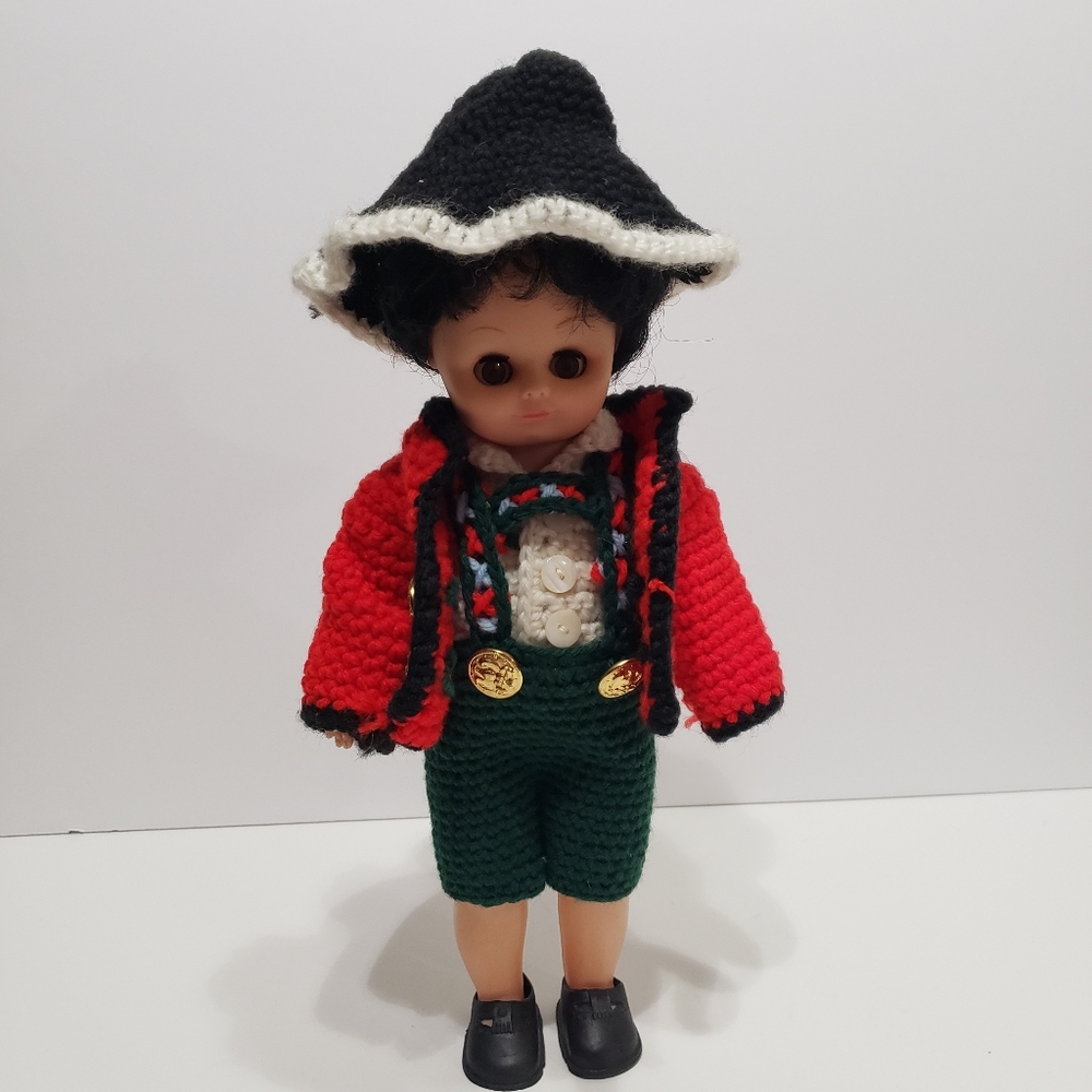 Doll in Knit Dress